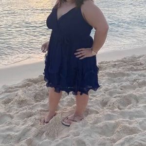 Fashionova Navy blue dress